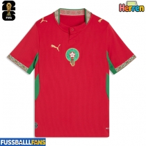 Marokko Heimtrikot EM 2024 Kurzarm